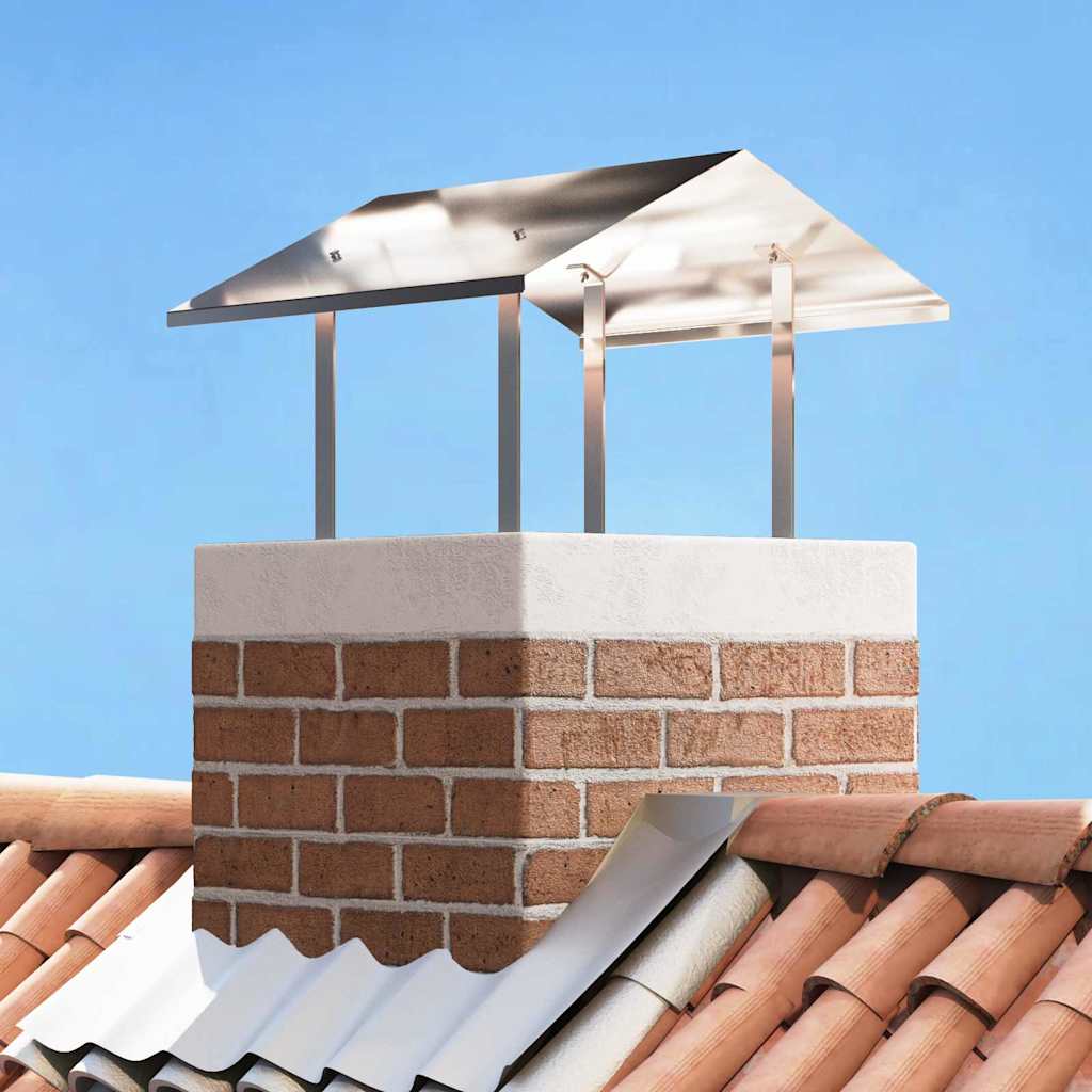 Cappa Camino Argento 60 x 60 x 38 cm Acciaio inossidabile