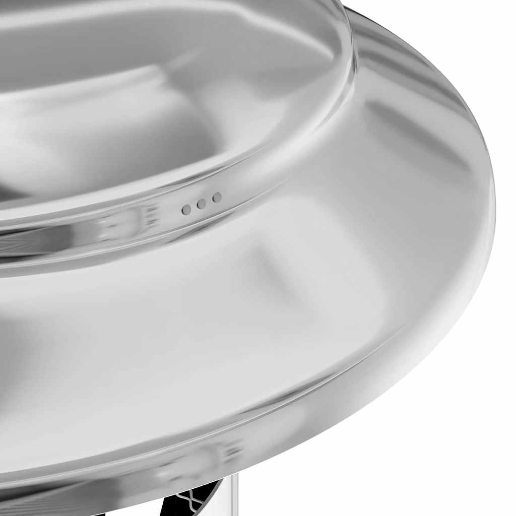 Estensione Camino Argento 25 x 25 x 65 cm Acciaio inossidabile