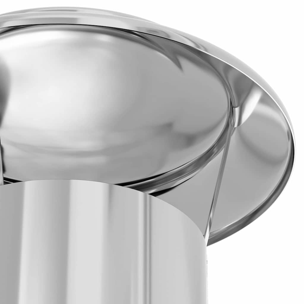 Estensione Camino Argento 25 x 25 x 65 cm Acciaio inossidabile