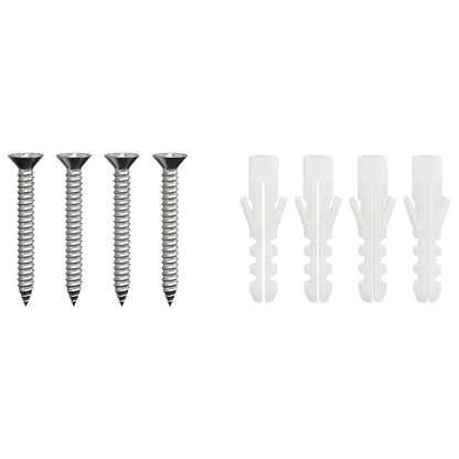 Estensione Camino Argento 35 x 35 x 65 cm Acciaio inossidabile