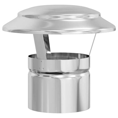 Copertura per Camino Argento 20 x 20 x 18 cm