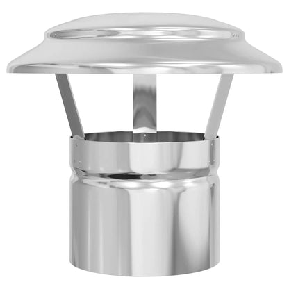 Copertura per Camino Argento 20 x 20 x 18 cm