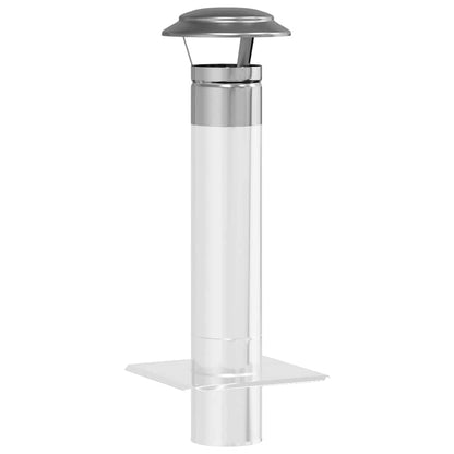 Copertura per Camino Argento 20 x 20 x 18 cm