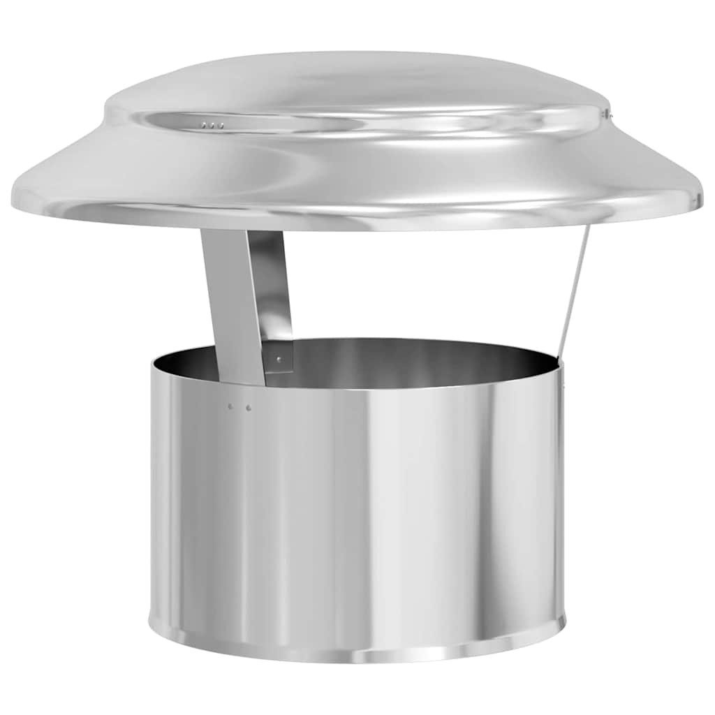 Copertura per Camino Argento 25 x 25 x 20 cm