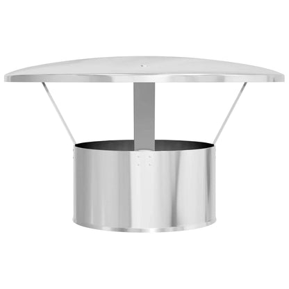 Copertura per Camino Argento 35 x 35 x 20 cm