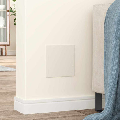 Pannelli di Accesso 2 pcs Bianco 15 x 15 cm Plastica ABS