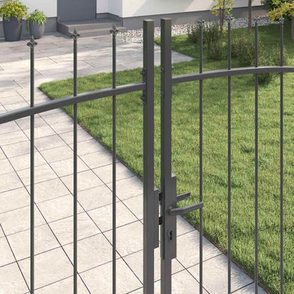 Cancello Doppio Woerden Grigio 299,5 x 249,5 cm Acciaio | homemem39