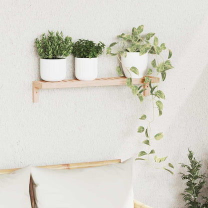 Mensola da Muro Appesa Beige 62 x 10 x 12.5 cm