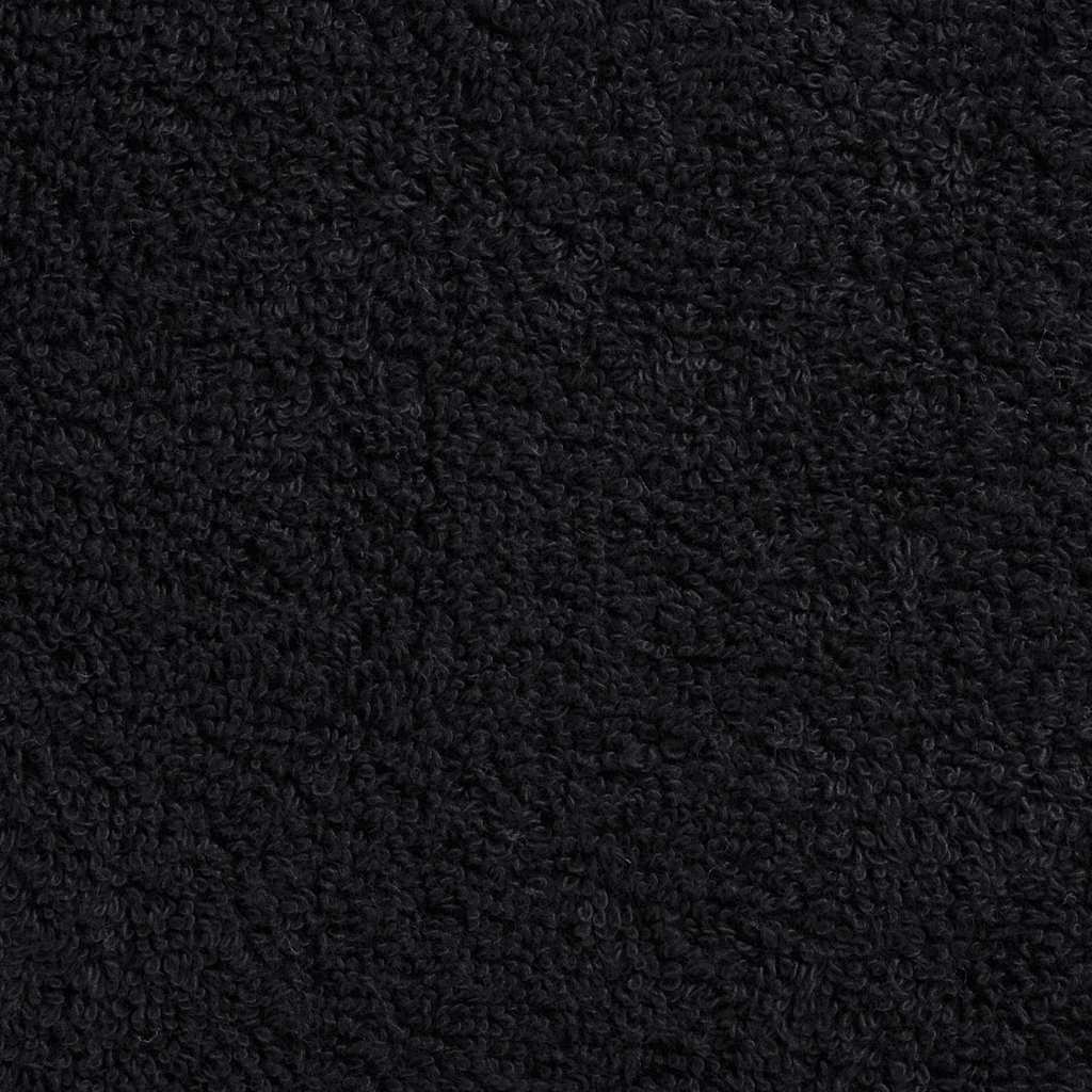 Asciugamani per Ospiti 600 gsm SOLUND 50 pcs Nero 50 x 100 cm
