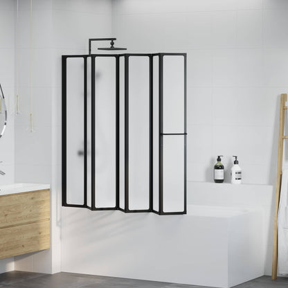 Parete doccia Nero 168 x 140 cm Alluminio | homemem39