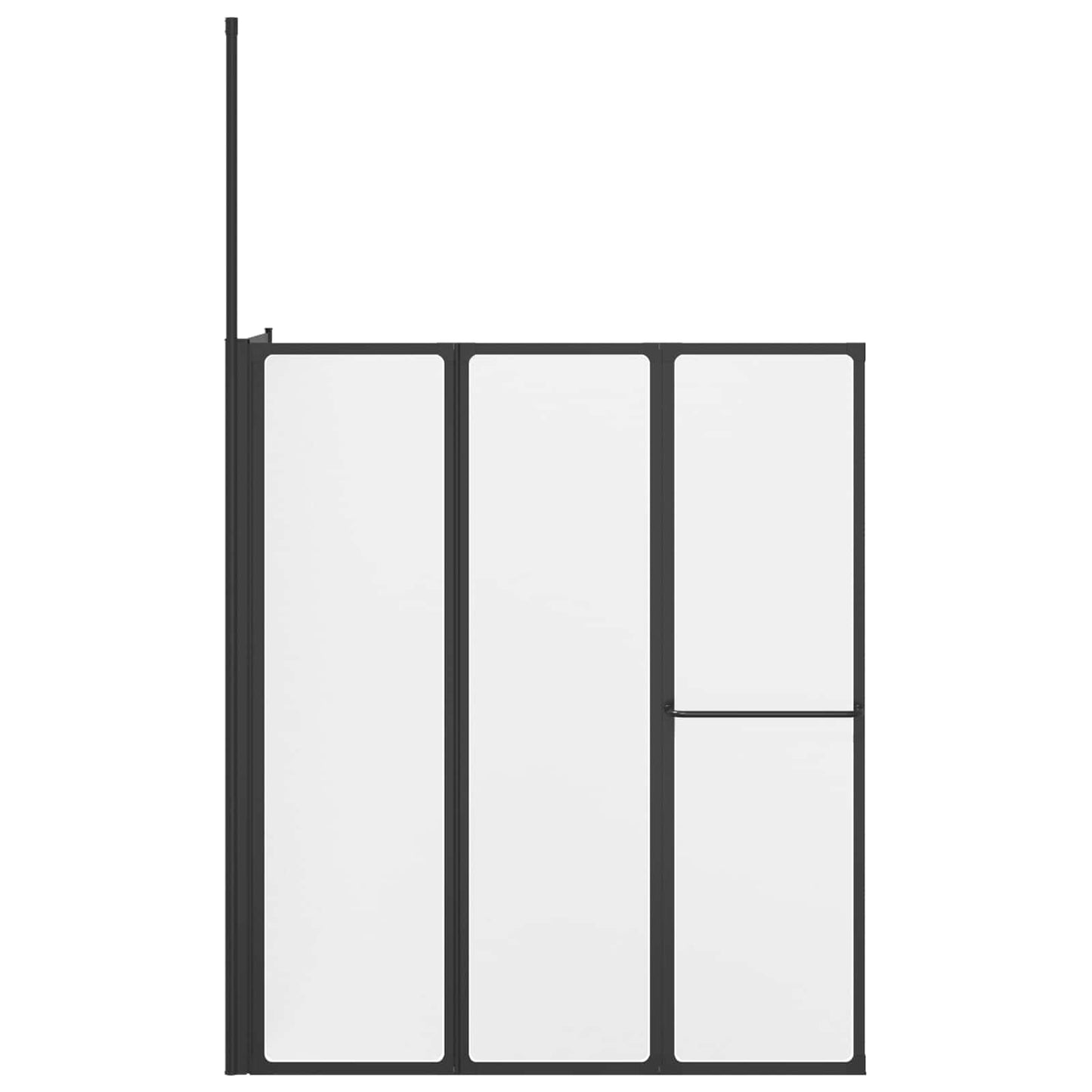 Parete doccia Bianco 120 x 70 x 137 cm Alluminio | homemem39