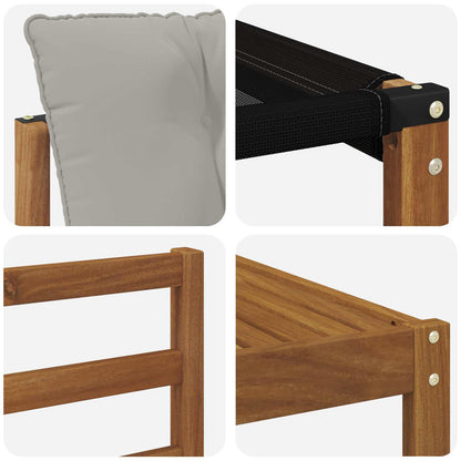 Set di divani da esterno 10 pcs Grigio Naturale e Chiaro | homemem39