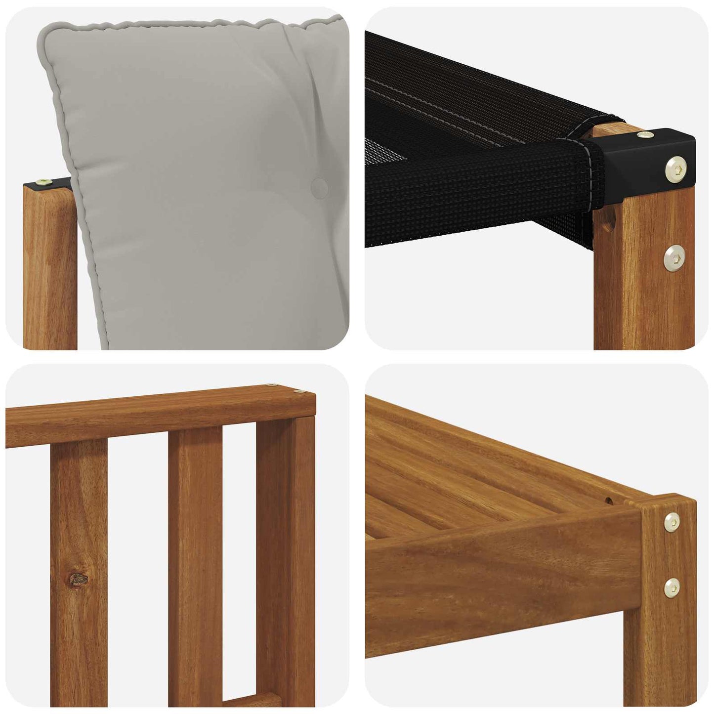 Set di divani da esterno 10 pcs Grigio Naturale e Chiaro | homemem39