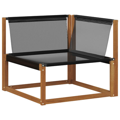 Set di divani da esterno con cuscino 6 pcs Naturale e Beige
