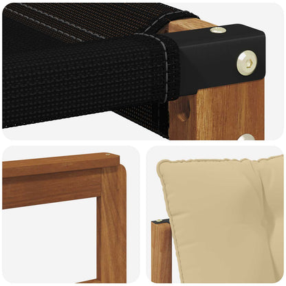 Set di divani da esterno con cuscino 7 pcs Naturale e Beige | homemem39