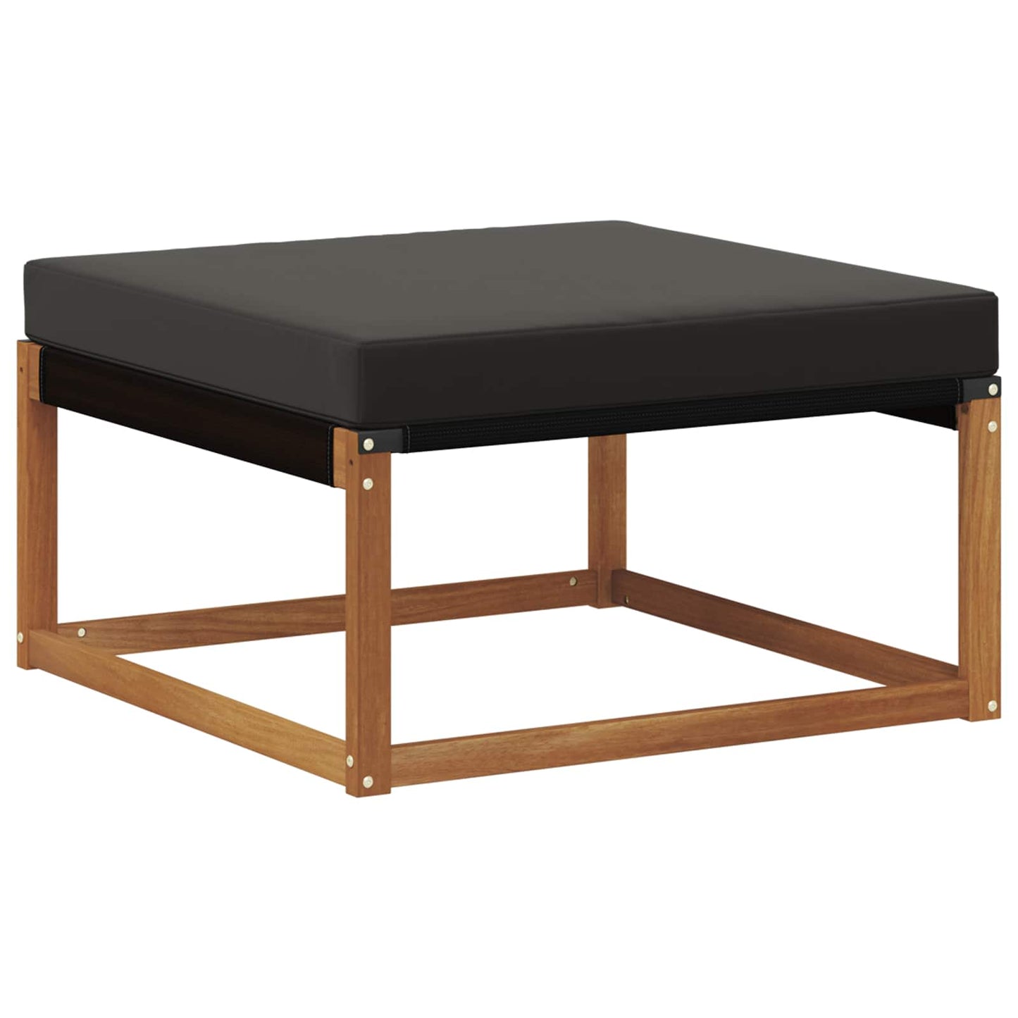Set di divani da esterno con cuscino 22 pcs Naturale e Nero | homemem39