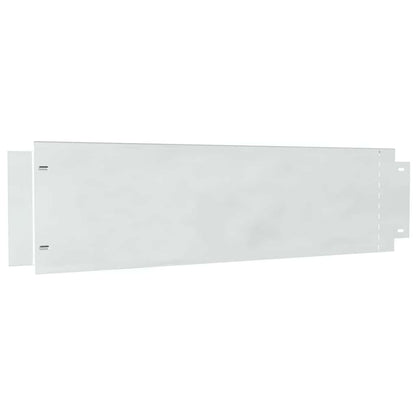 Bordure per prato 30 pcs Argento 100 x 25 x 0,07 cm | homemem39