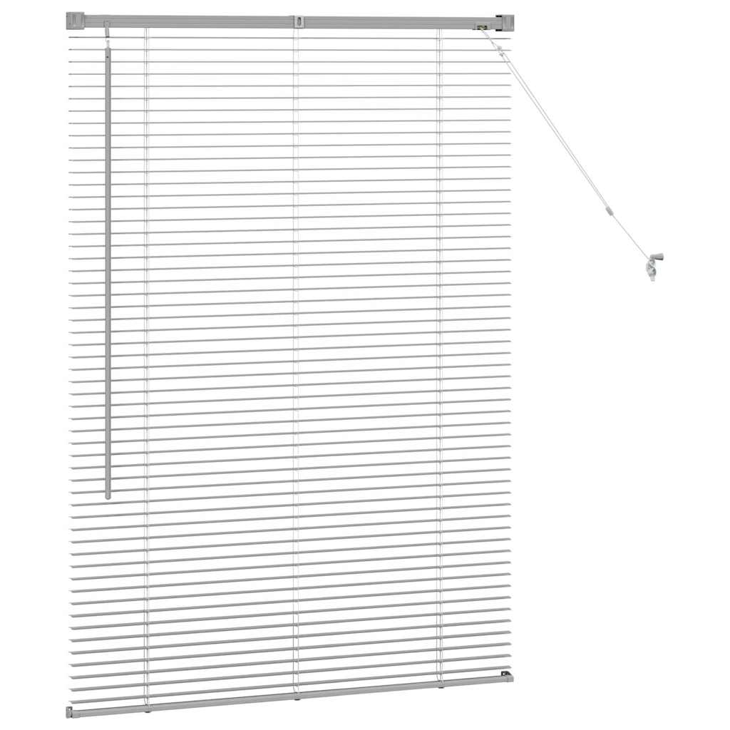 Tendaggi a veneziana Argento 130 x 85 cm Alluminio | homemem39