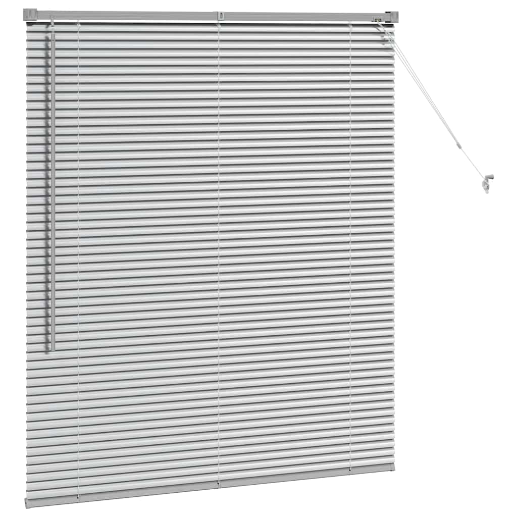 Tendaggi a veneziana Argento 130 x 110 cm Alluminio
