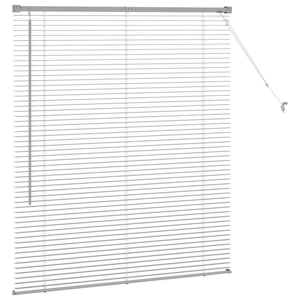 Tendaggi a veneziana Argento 130 x 110 cm Alluminio