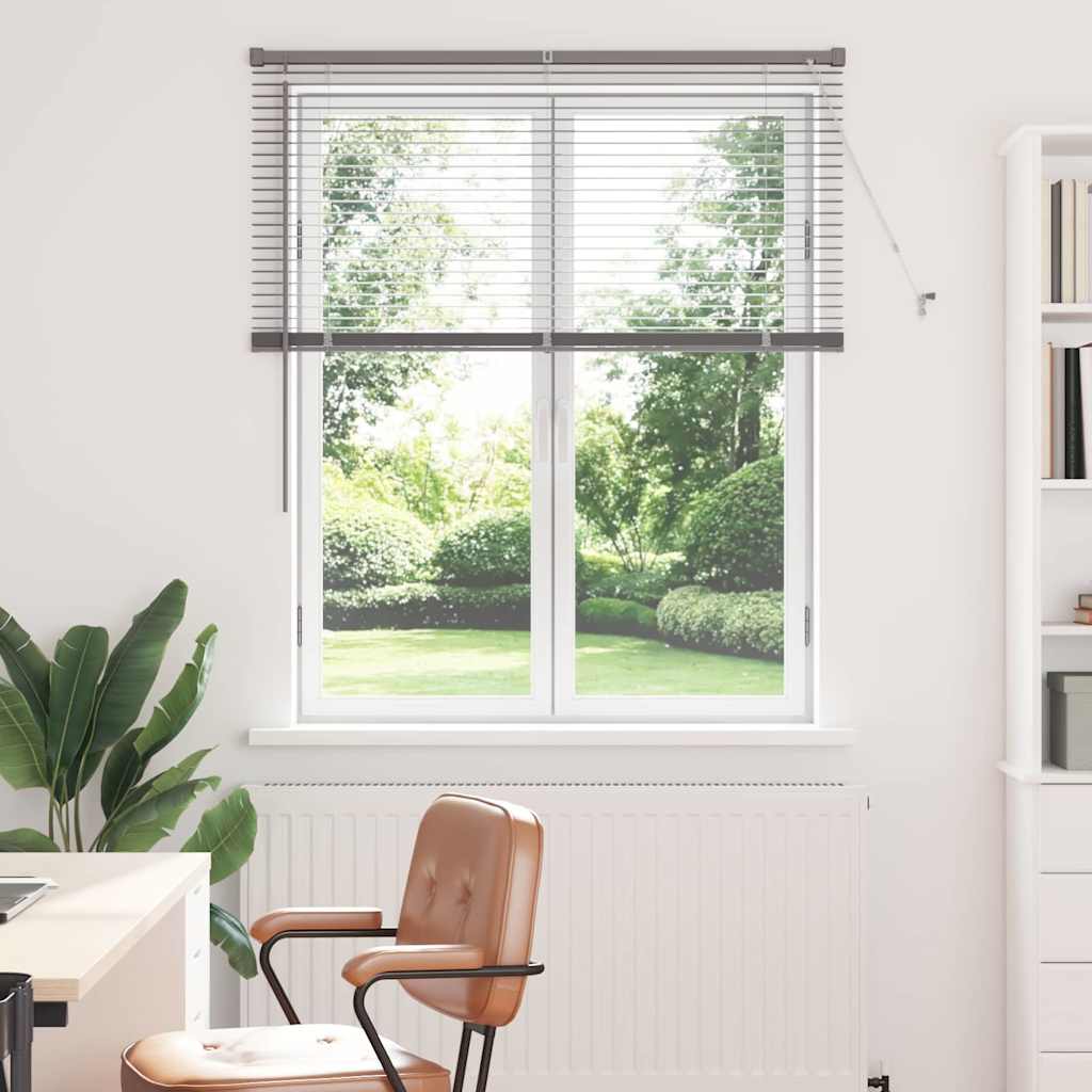 Tendaggi a veneziana Argento 130 x 115 cm Alluminio