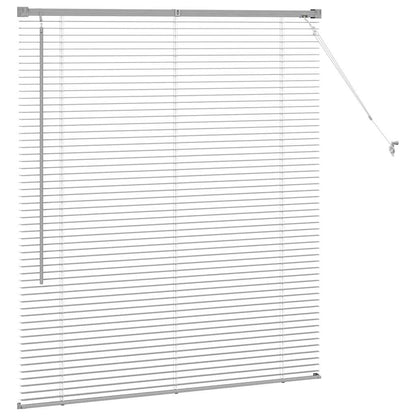 Tendaggi a veneziana Argento 130 x 120 cm Alluminio | homemem39