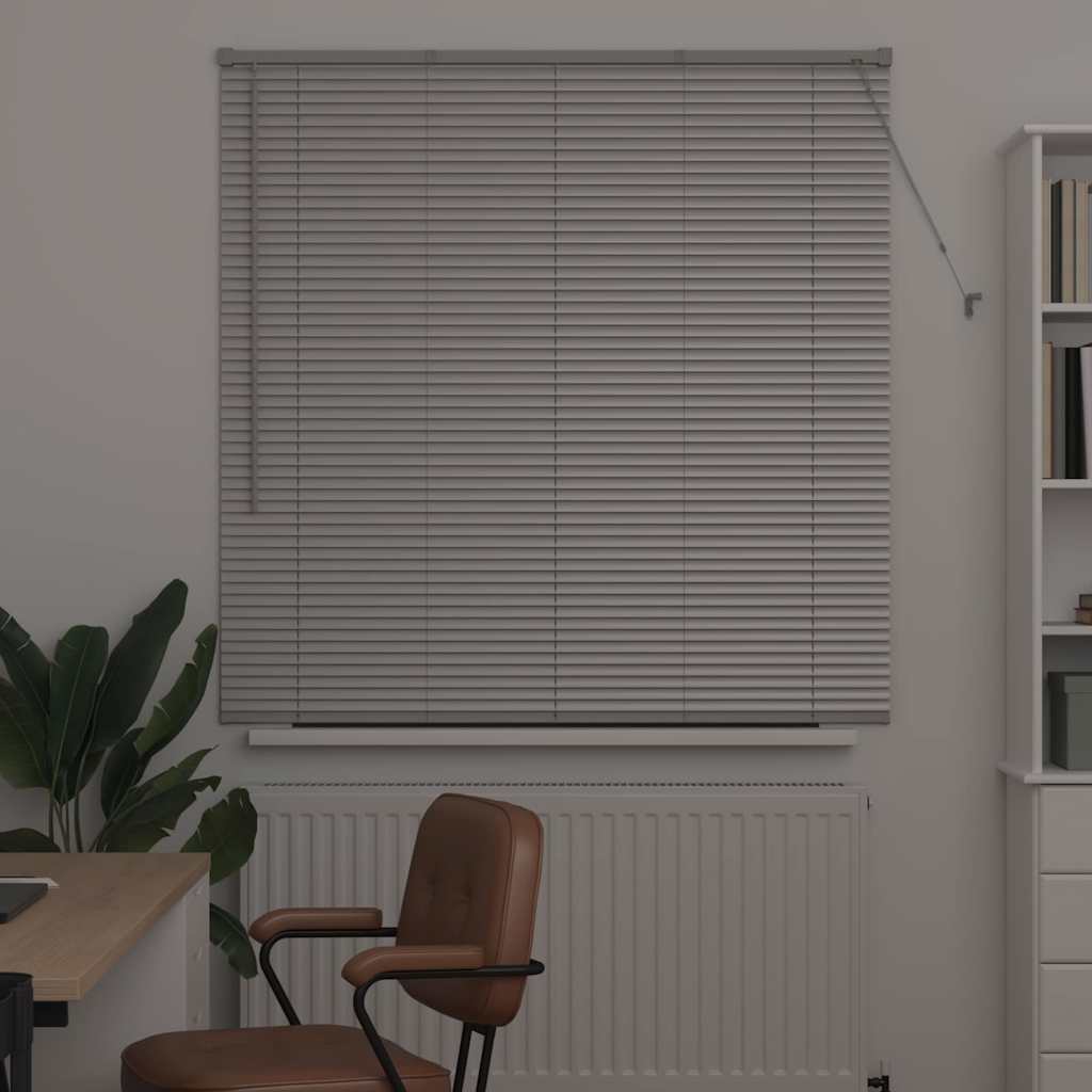 Tendaggi a veneziana Argento 130 x 125 cm Alluminio | homemem39
