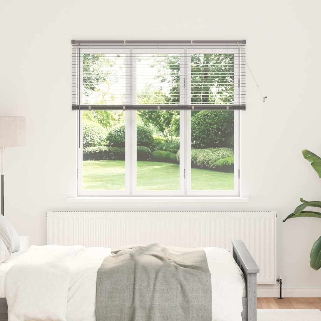 Tendaggi a veneziana Argento 130 x 140 cm Alluminio | homemem39