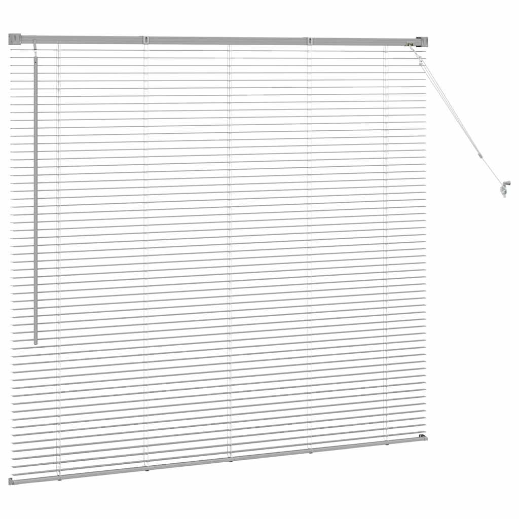 Tendaggi a veneziana Argento 130 x 140 cm Alluminio | homemem39