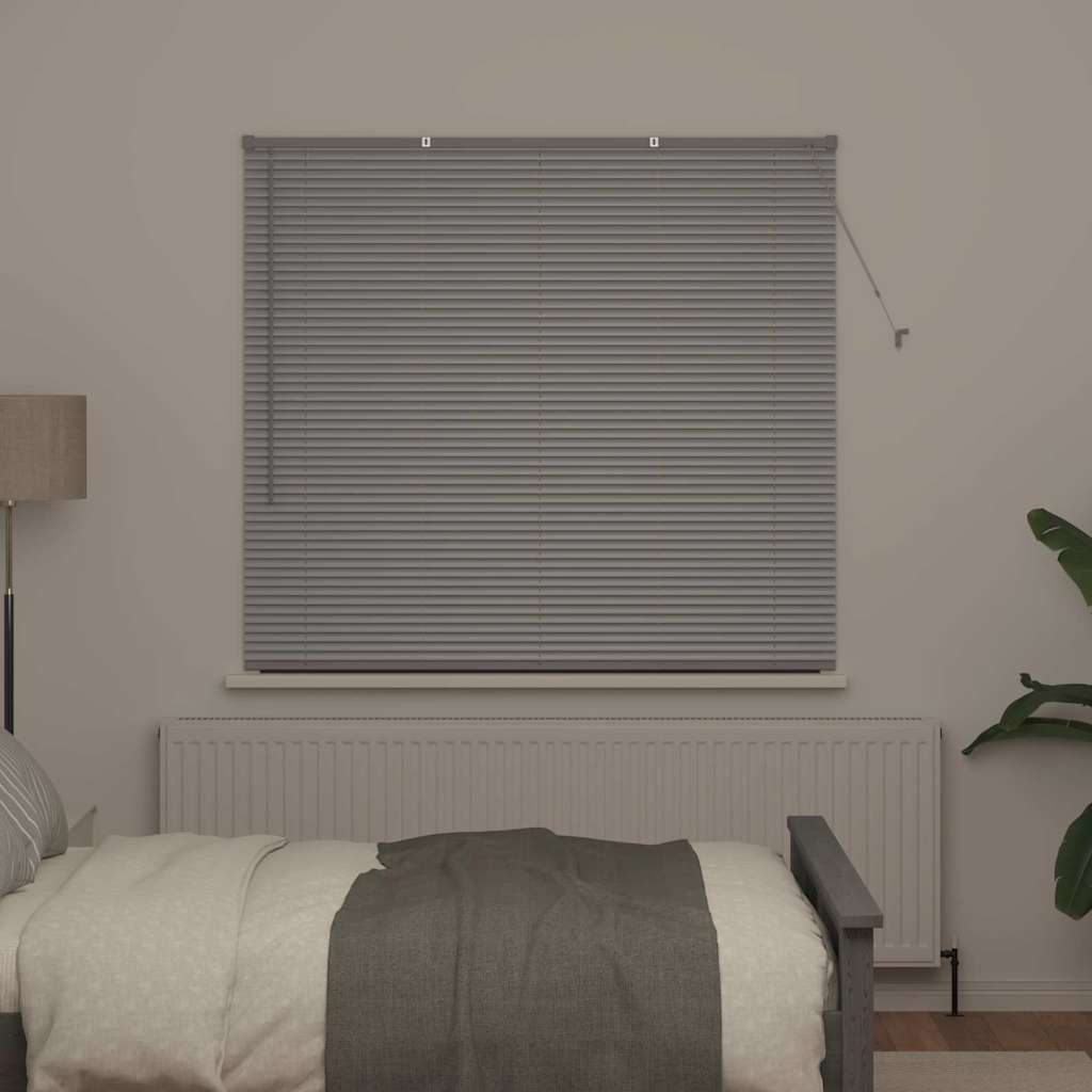 Tendaggi a veneziana Argento 130 x 150 cm Alluminio | homemem39