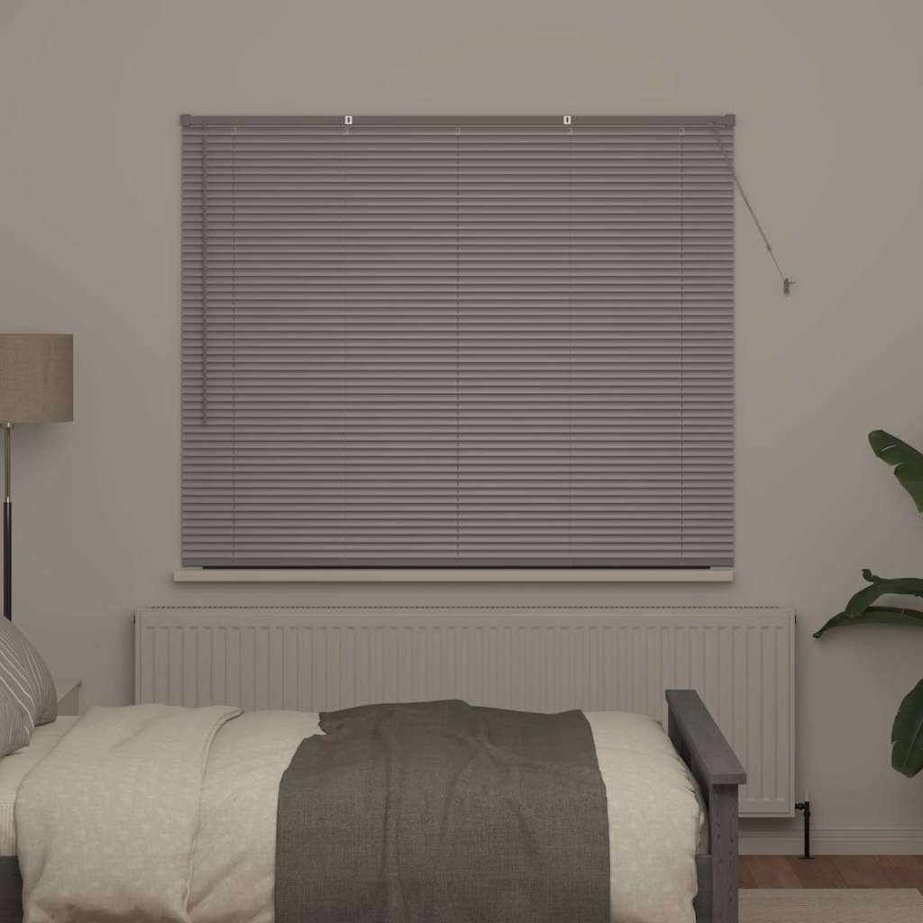 Tendaggi a veneziana Argento 130 x 155 cm Alluminio | homemem39