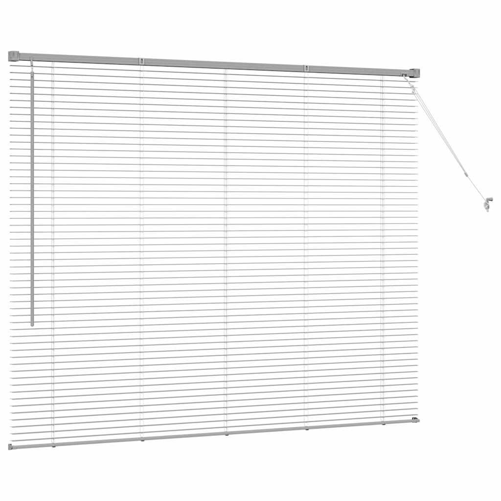 Tendaggi a veneziana Argento 130 x 160 cm Alluminio | homemem39