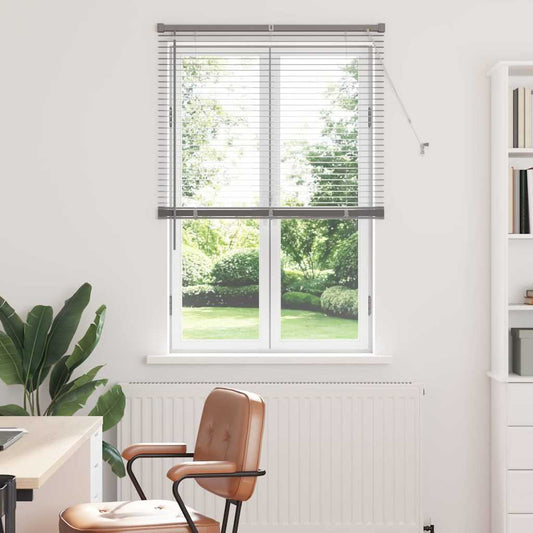 Tendaggi a veneziana con tende Argento 175 x 95 cm Alluminio