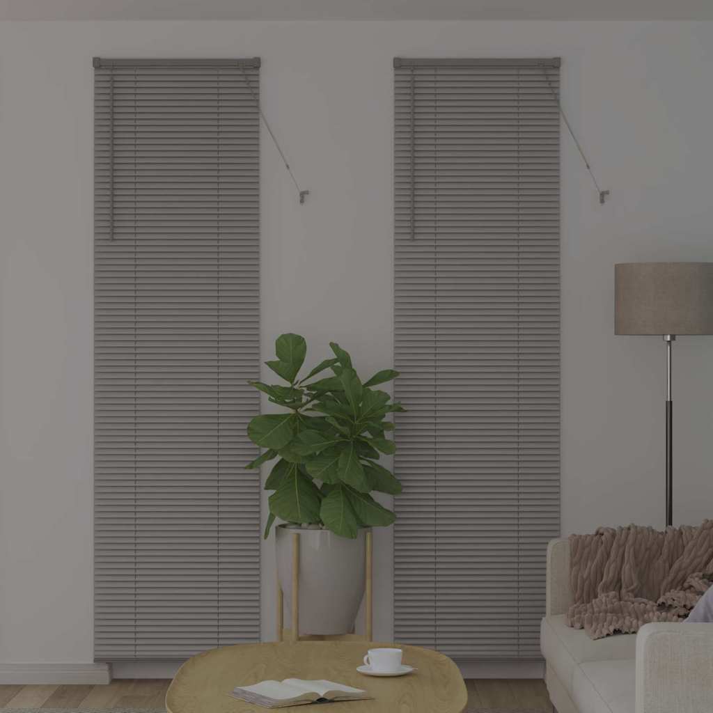 Tendaggi a veneziana Argento 220 x 55 cm Alluminio | homemem39