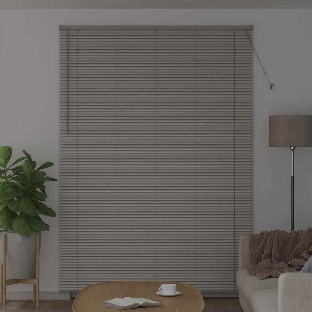 Tendaggi a veneziana Argento 220 x 160 cm Alluminio | homemem39