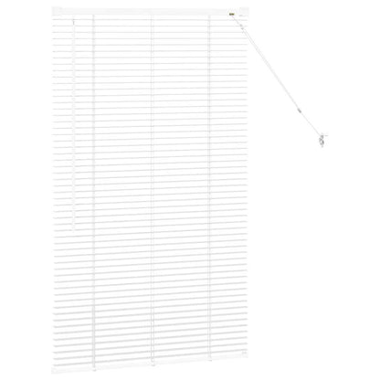 Tendaggi a veneziana Bianco 130 x 80 cm Alluminio | homemem39