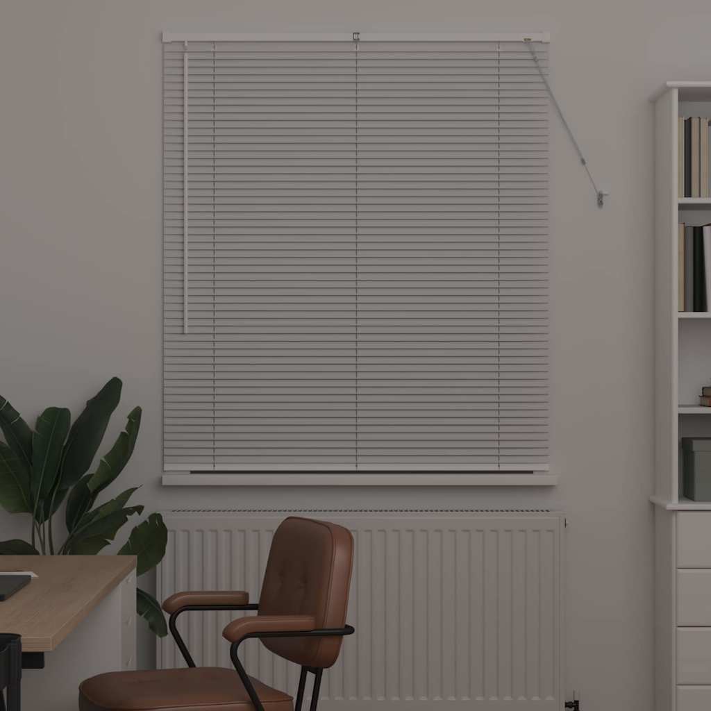 Tendaggi a veneziana Bianco 130 x 120 cm Alluminio | homemem39