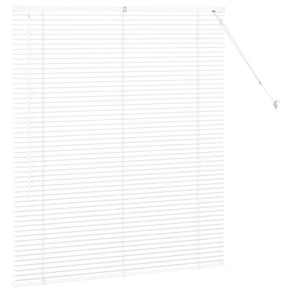 Tendaggi a veneziana Bianco 130 x 120 cm Alluminio | homemem39