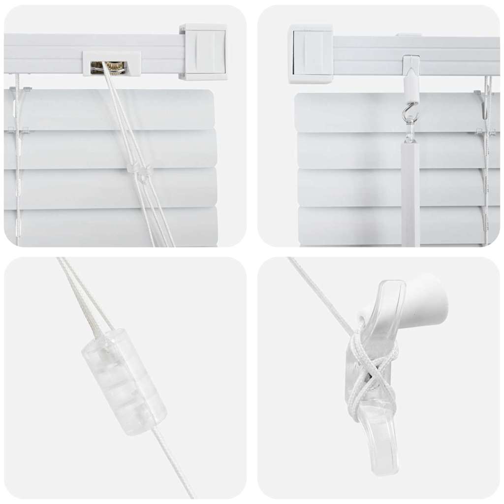 Tendaggi a veneziana Bianco 130 x 135 cm Alluminio | homemem39
