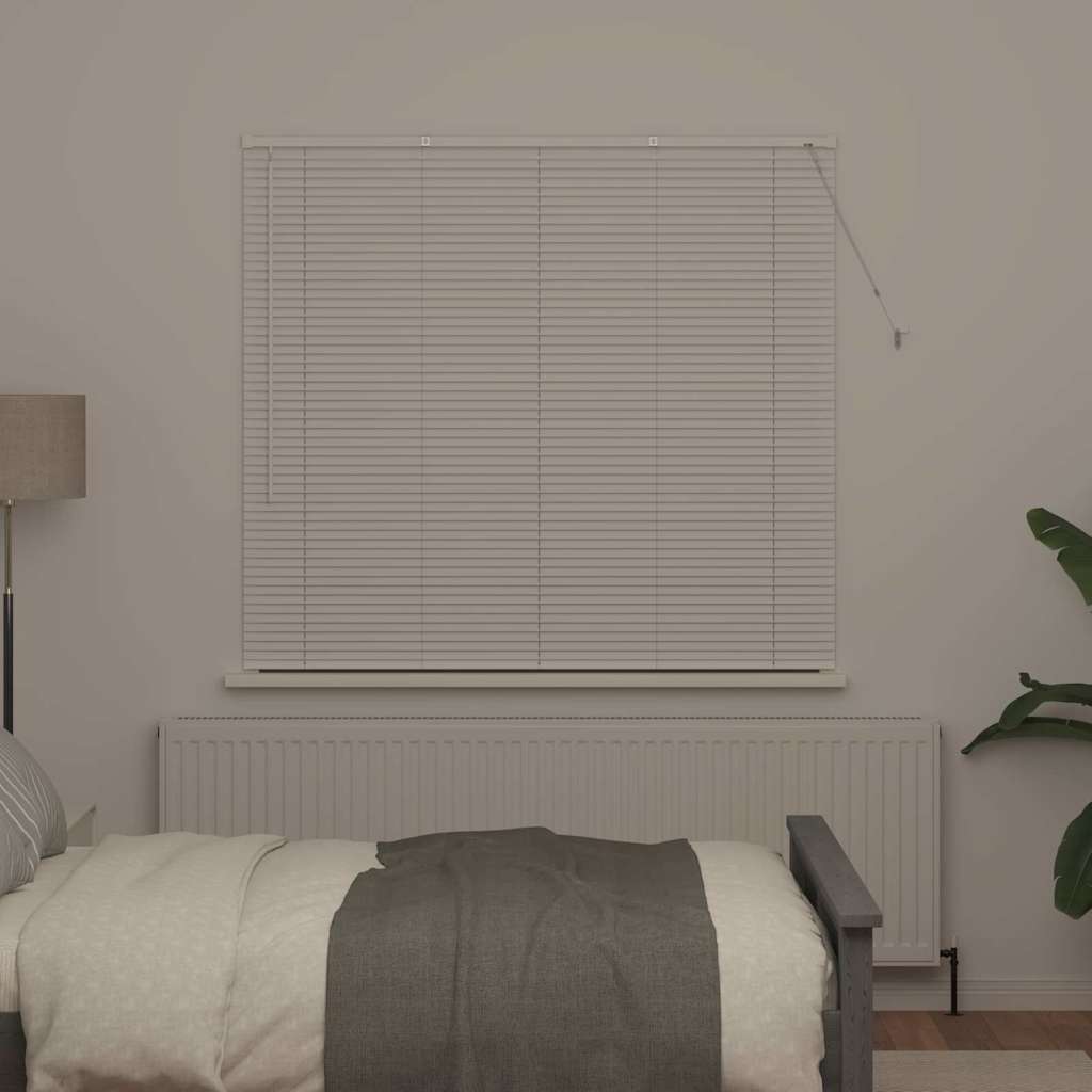 Tendaggi a veneziana Bianco 130 x 140 cm Alluminio | homemem39