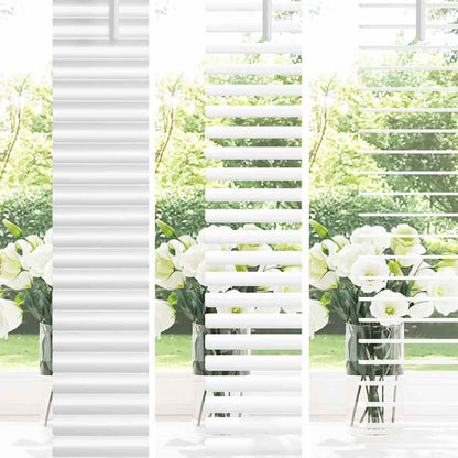 Tendaggi a veneziana Bianco 130 x 140 cm Alluminio | homemem39