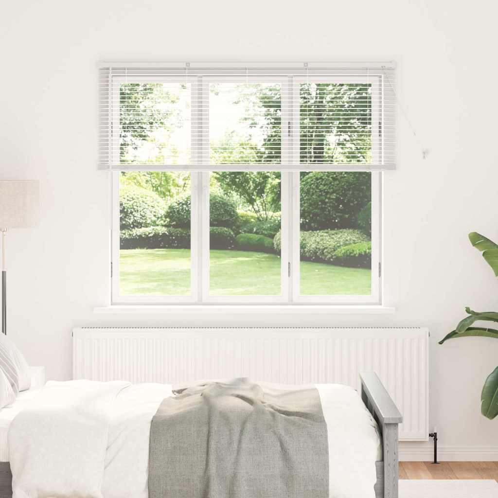 Tendaggi a veneziana Bianco 130 x 160 cm Alluminio | homemem39