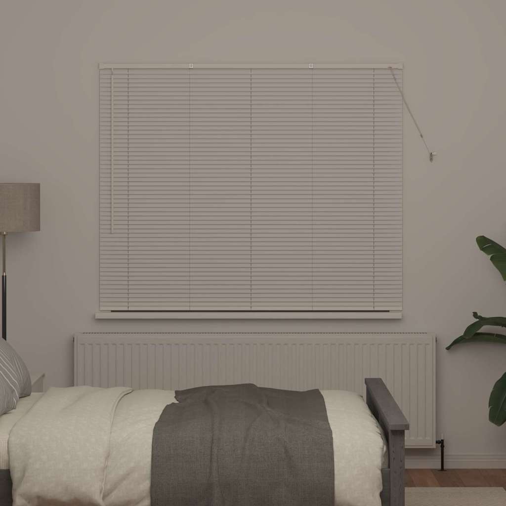Tendaggi a veneziana Bianco 130 x 160 cm Alluminio | homemem39