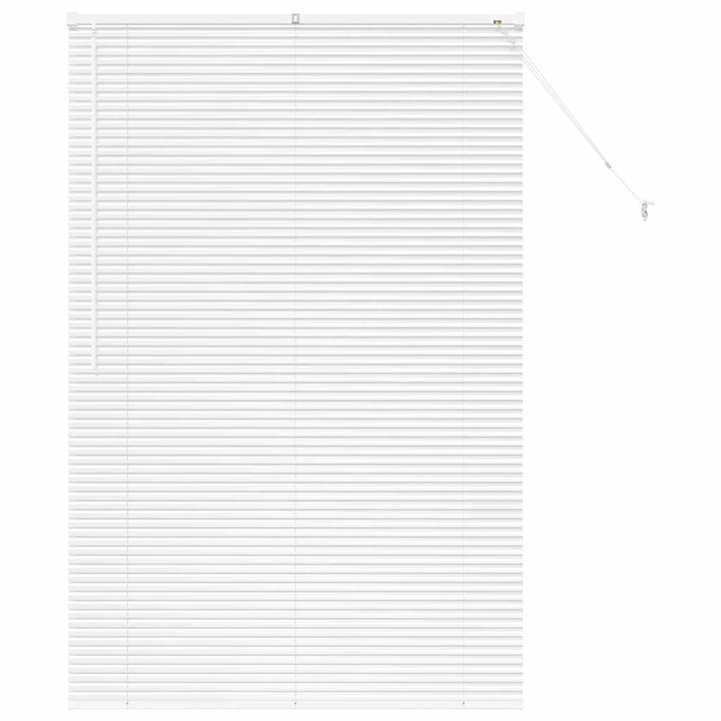 Tendaggi a veneziana Bianco 175 x 120 cm Alluminio