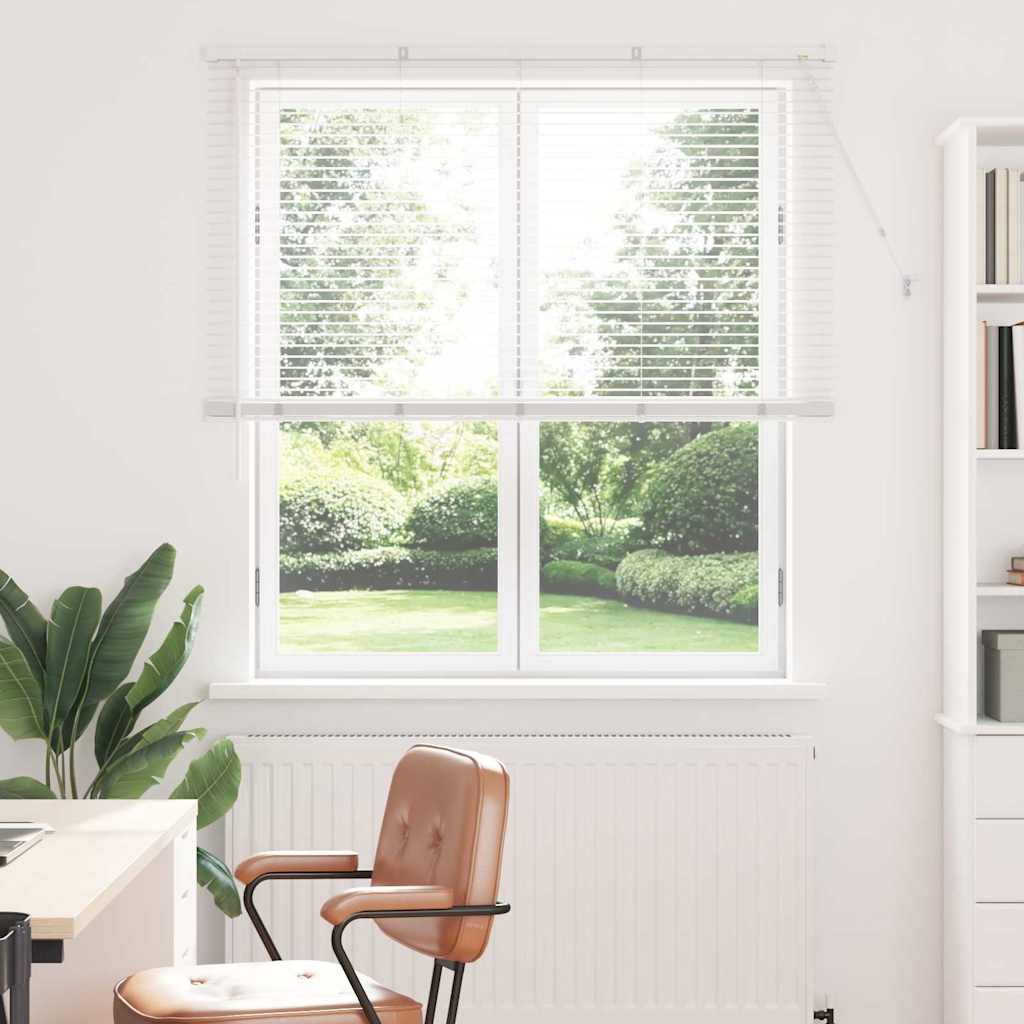 Tendaggi a veneziana Bianco 175 x 130 cm Alluminio