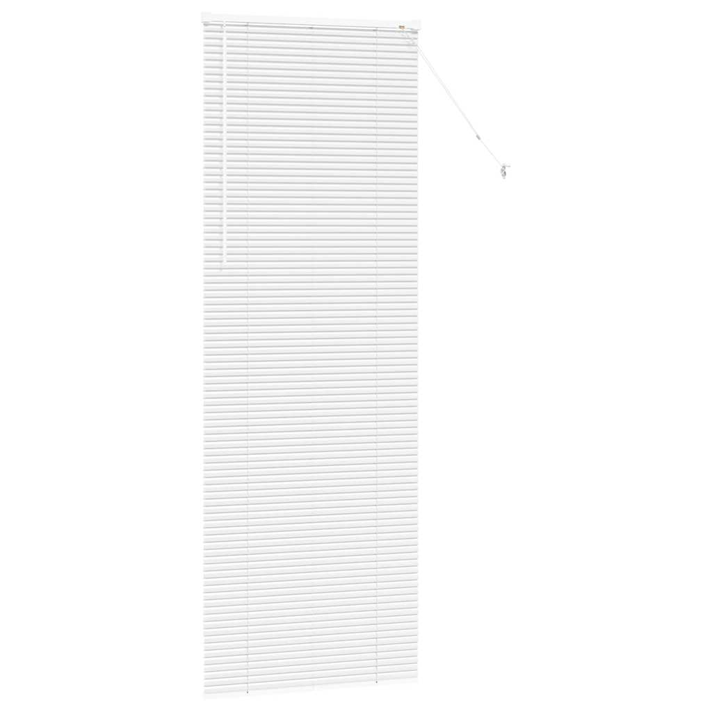 Tendaggi a veneziana Bianco 220 x 75 cm Alluminio