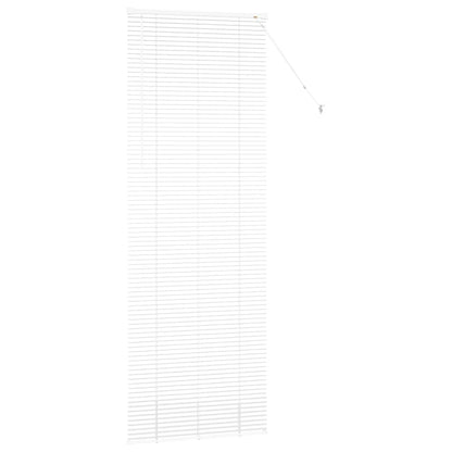 Tendaggi a veneziana Bianco 220 x 75 cm Alluminio