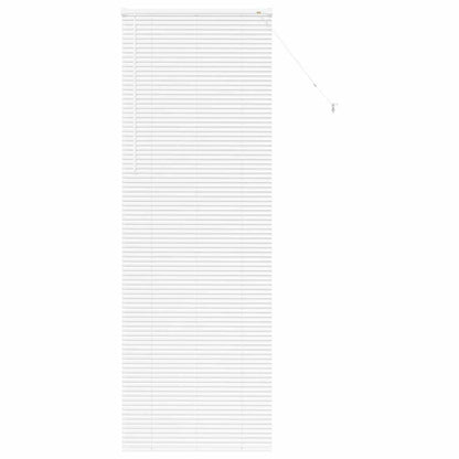 Tendaggi a veneziana Bianco 220 x 75 cm Alluminio