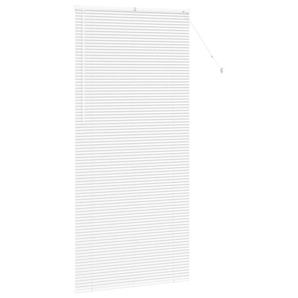 Tendaggi a veneziana Bianco 220 x 100 cm Alluminio