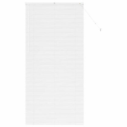 Tendaggi a veneziana Bianco 220 x 100 cm Alluminio